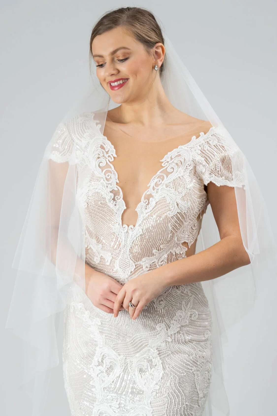 Used berta 2025 wedding dress